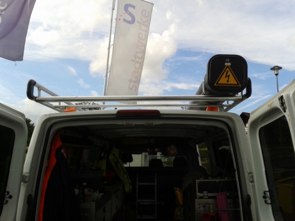 Kommunaler Dienst Laderohr